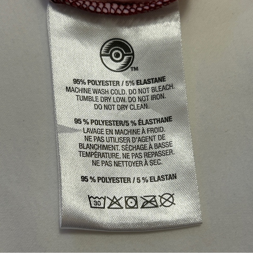 Pokémon Center Salamence Evolution Tee Burgundy Red Graphic Shirt Adult Medium - Picture 7 of 11